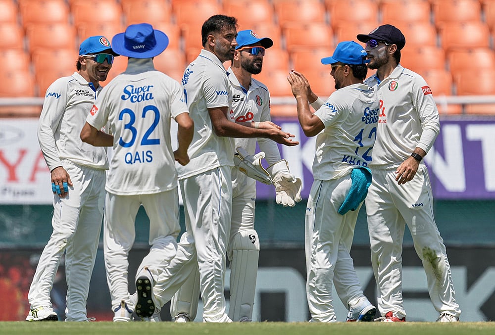 Afghanistan vs India test cricket day 1 Highlights-Mohammad Saleem