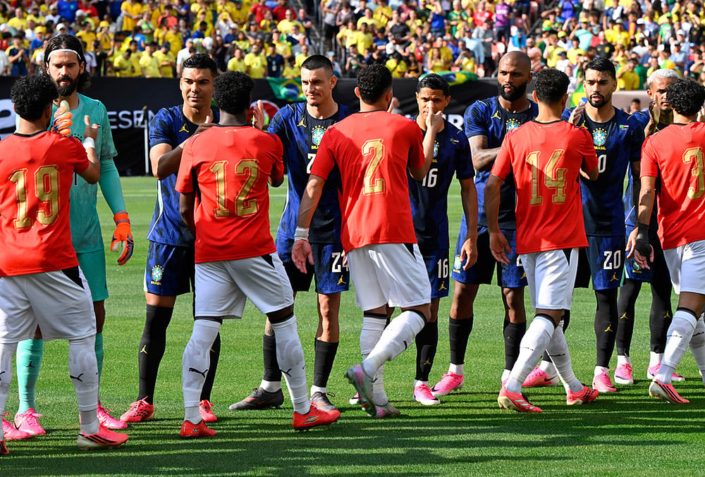 Brazil vs Egypt FIFA world cup 2026 friendly soccer highlights-