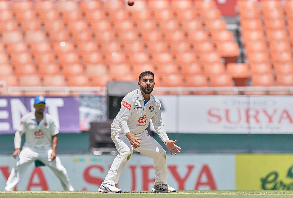 Afghanistan vs India test cricket day 1 Highlights-Hashmatullah Shahidi 