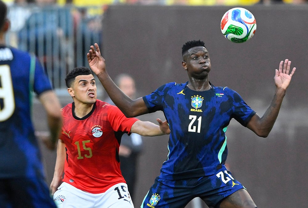 Brazil vs Egypt FIFA world cup 2026 friendly soccer highlights-Mohamed Shehata