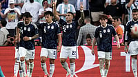Argentina Vs Honduras Highlights, International Friendly: Martinez And Simeone Power La Albiceleste To 2-0 Victory (AP Photo/Sam Craft) : Argentina forward Lautaro Martínez (22) reacts after he scored on a penalty kick against Honduras during the first half of an international friendly soccer match Saturday, June 6, 2026, in College Station, Texas.