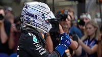 F1 Monaco Grand Prix 2026: Kimi Antonelli Wins, Extends His Victory Streak To Five Races | Photo: AP/Philippe Magoni : Mercedes driver Andrea Kimi Antonelli of Italy celebrates after setting the pole position during the qualifying session for the Monaco F1 Grand Prix, at the Monaco racetrack.