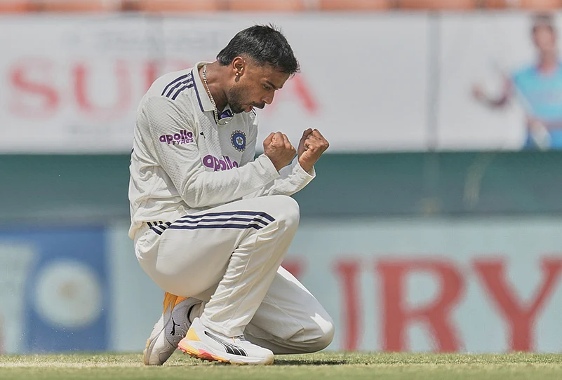 India vs Afghanistan Cricket test match Day 2 highlights—Manav Suthar
