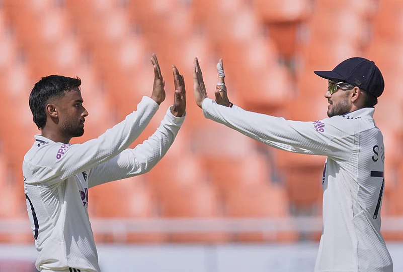 Ind-vs-Afg-test-Cricket-manav-suthar-six-wicket-haul-highlights-6