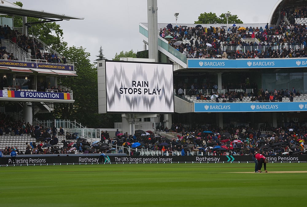 England vs New Zealand 1st Test match highlights—rain stopped play