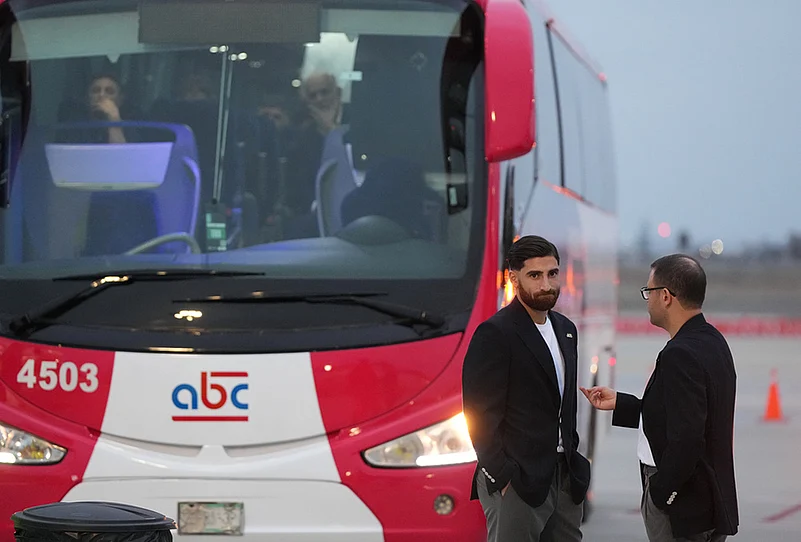 FIFA world cup 2026 Iran soccer players in Mexico for training-Alireza Jahanbakhsh