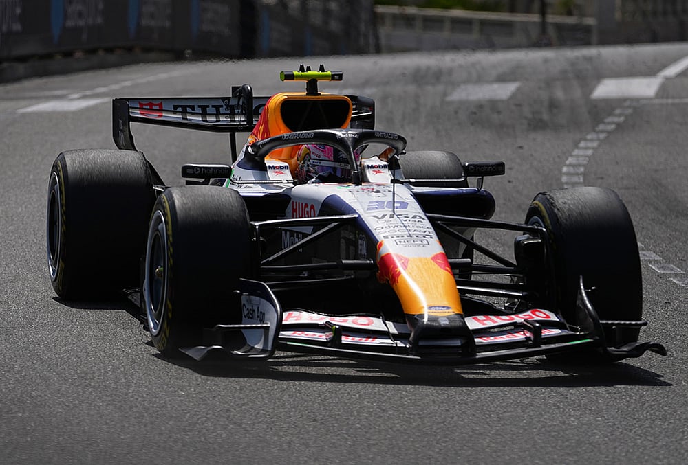 Monaco F1 Grand Prix auto race 2026 highlights—Liam Lawson