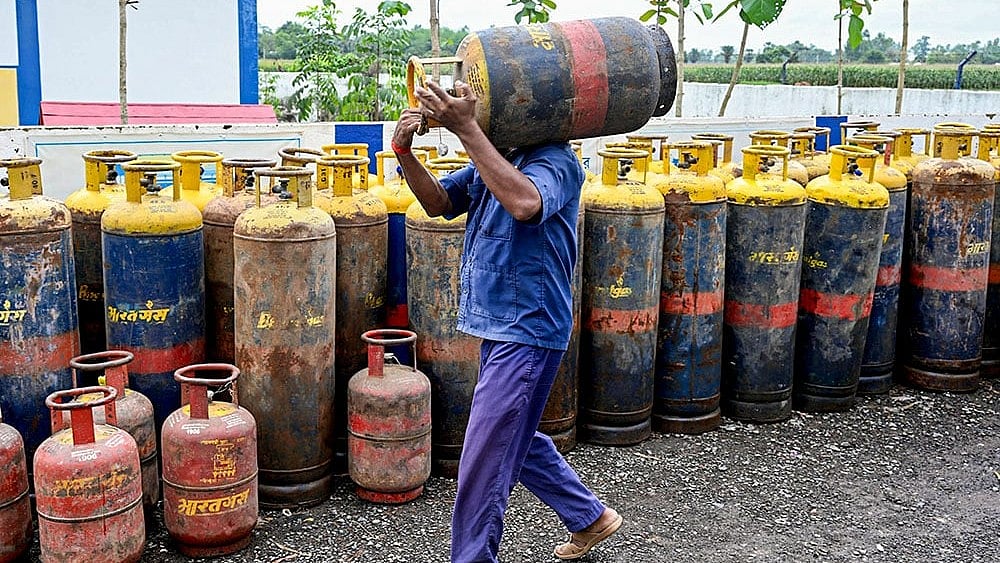 LPG Price Hike Inevitable Due to Global Crisis: Union Minister Pralhad Joshi - Photo: PTI