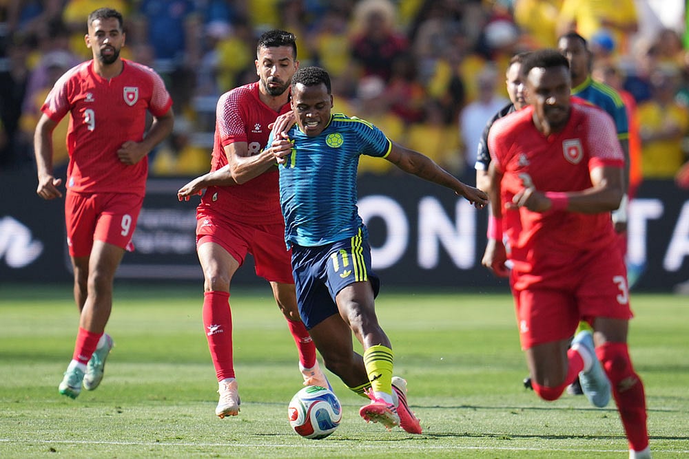 International Friendly Soccer Match: Jordan vs Colombia