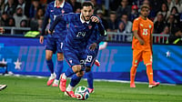 France Vs Northern Ireland Live Streaming, International Friendly 2026: Preview, When And Where To Watch AP Photo : France's Rayan Cherki, centre, in action during the international friendly soccer match between France and Ivory Coast in Nantes, France.
