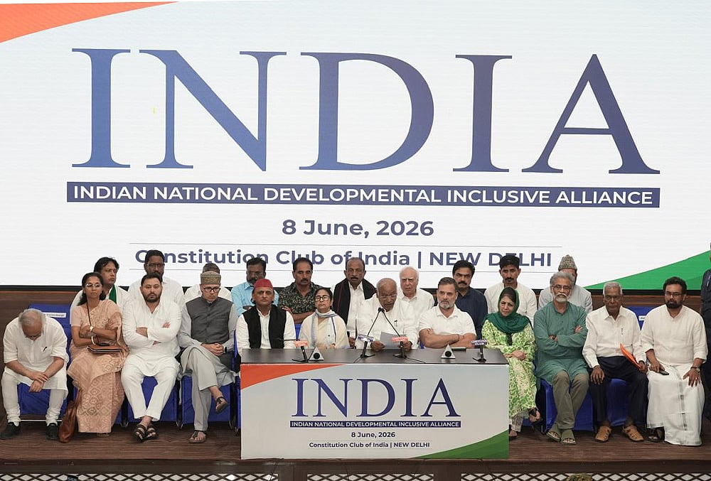INDI alliance bloc meeting in new delhi