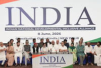 Tribhuvan Tiwari 
 : INDIA Bloc Meeting