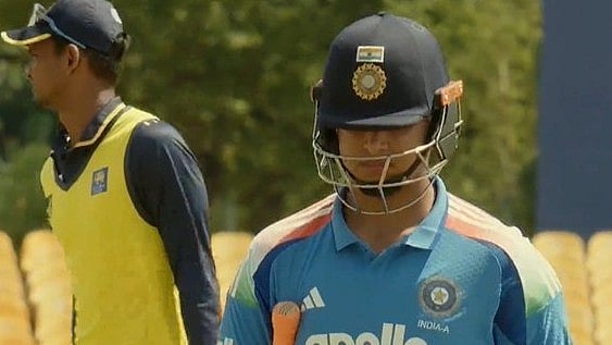 Vaibhav Sooryavanshi dismissed for 14 runs. - X
