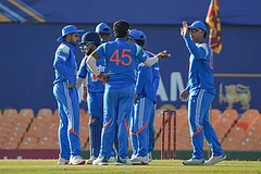 India A pulled off a spectacular comeback with the ball to secure a thrilling 8-run victory against Sri Lanka A - Sri Lanka Cricket