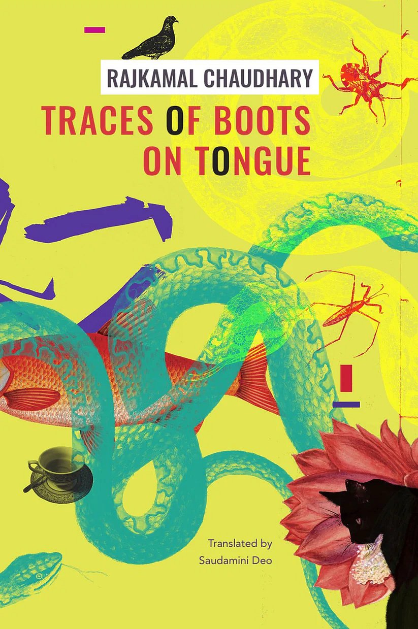 Traces of Boots on Tongue by Choudhary, translated by Saudamini Deo