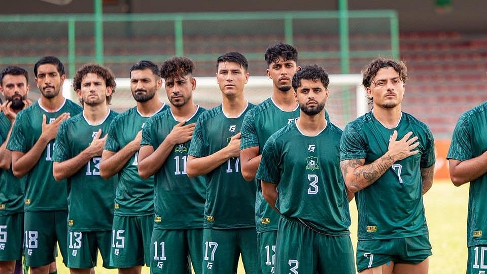 Pakistan face Afghanistan in the final of the Diamond Jubilee International Football Tournament 2026. - X/@maldivesfa