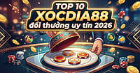 Danh Sách 10 Xocdia88 đổi Thưởng Minh Bạch Tỷ Lệ Thắng Cao
