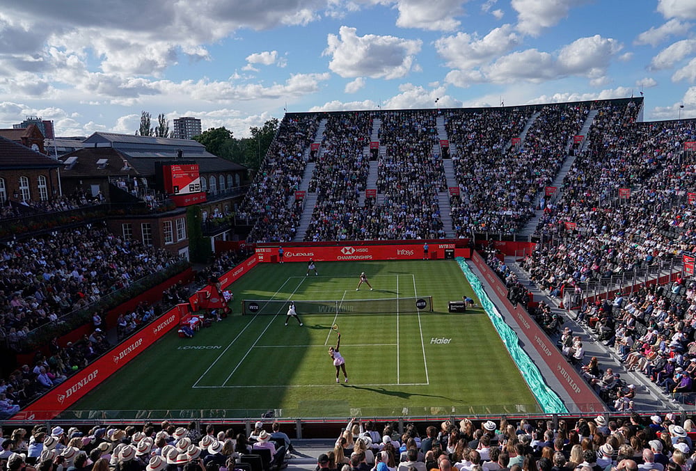 Queens Club grass courts
