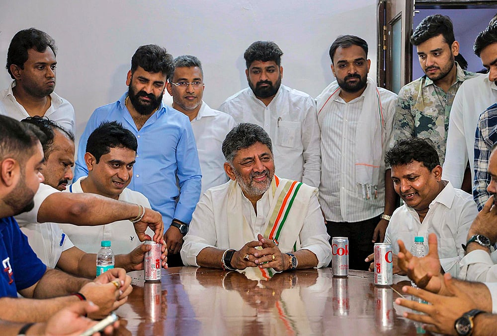 CM Shivakumar meets IYC and NSUI members
