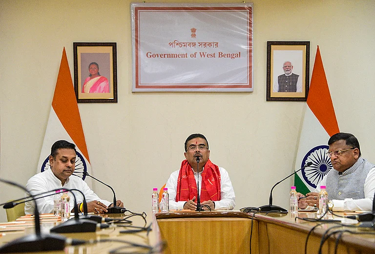 Suvendu Adhikari - | Photo: Handout via PTI