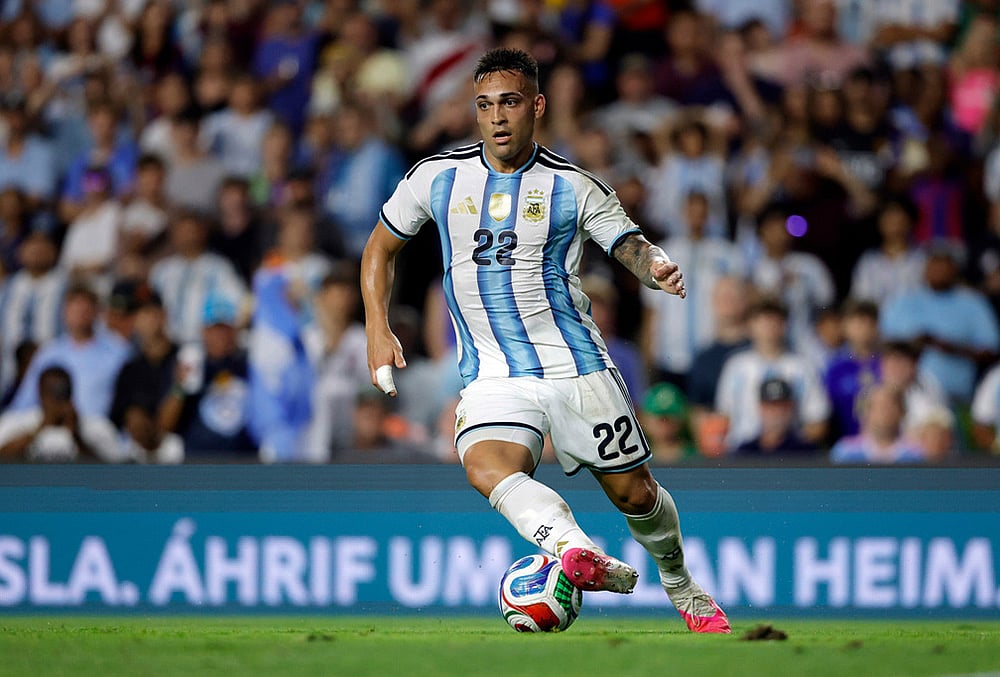 Argentina vs Iceland FIFA World Cup Warm-Up Match Highlights-Lautaro Martínez