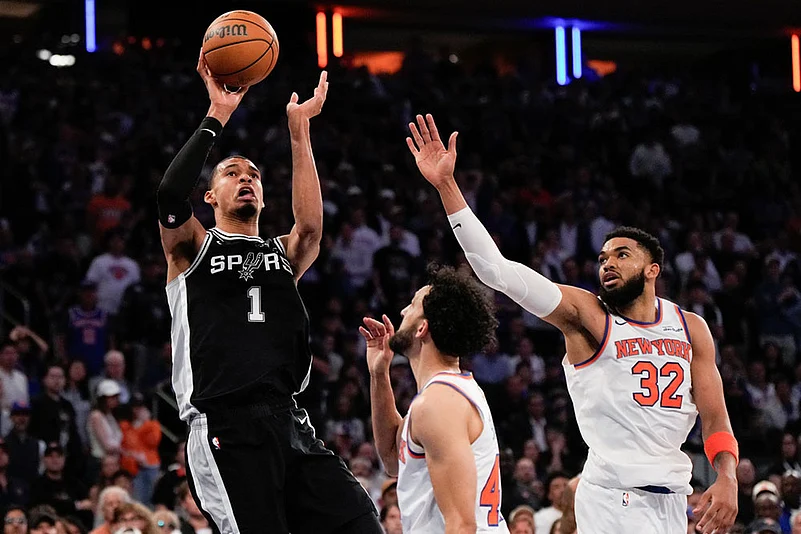 NBA Basketball: San Antonio Spurs vs New York Knicks
