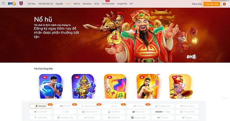 BK8 website