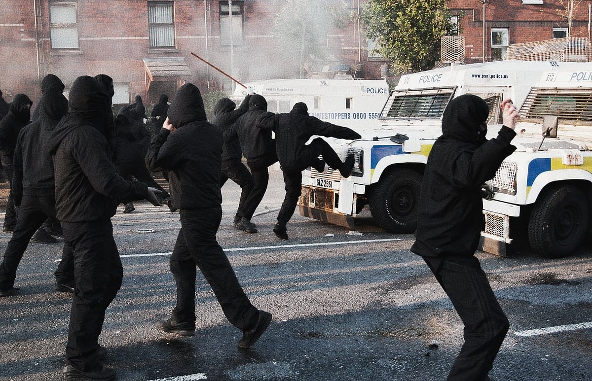 The unrest erupted after graphic footage of the assault circulated widely on social media, triggering demonstrations that quickly descended into violence.  - X.com