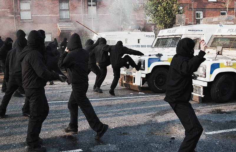 Northern Ireland protests, Belfast