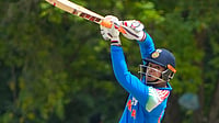 X/BCCI : Vaibhav Sooryavanshi smashed 44 runs off just 22 balls against Afghanistan A in Dambulla on June 11.