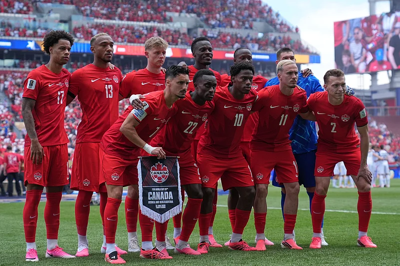 Canada Vs Bosnia-Herzegovina, FIFA World Cup 2026 Group B Canada XI AP Photo