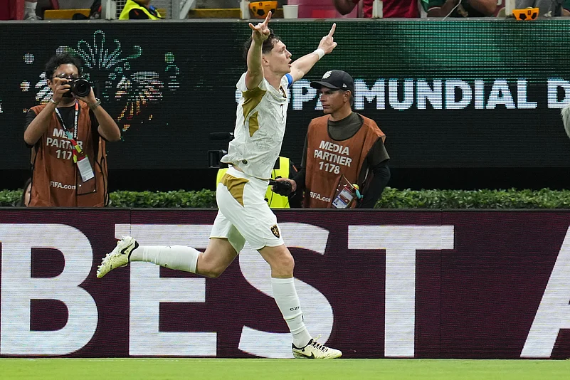 South Korea Vs Czechia FIFA World Cup 2026 Group A Ladislav Krejci Celeb AP Photo