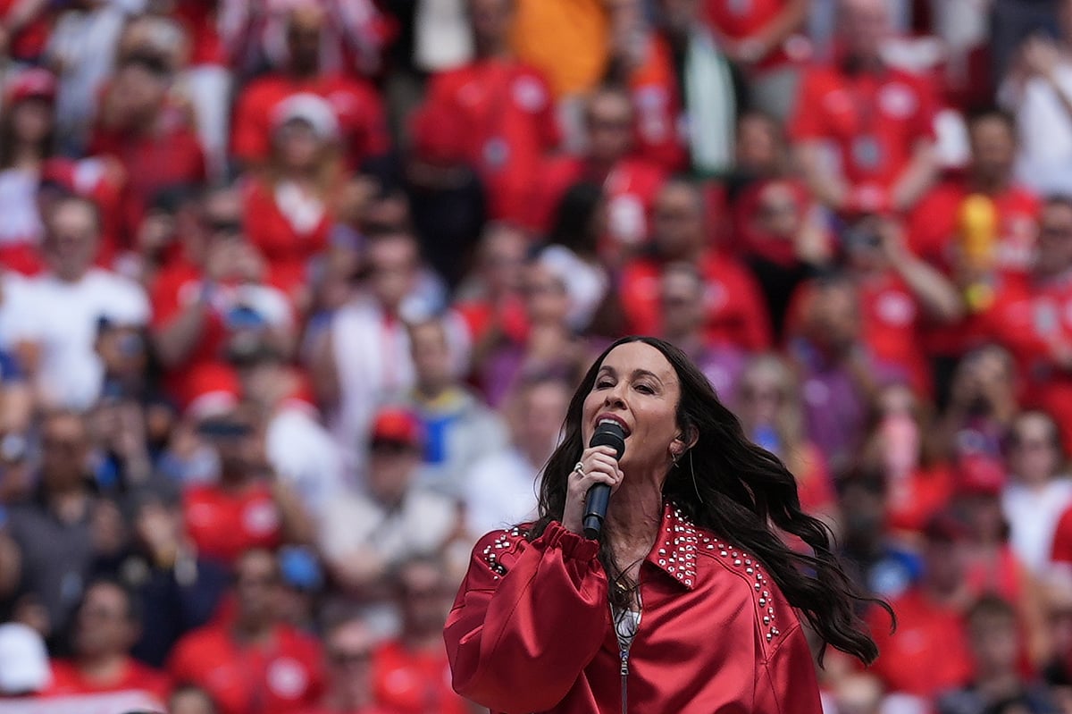 Canada Vs Bosnia-Herzegovina, FIFA World Cup 2026 Group B Alanis Morisette AP Photo