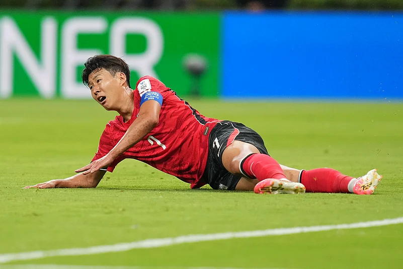 South Korea Vs Czechia FIFA World Cup 2026 Group A Son Heung-min On The Floor AP Photo