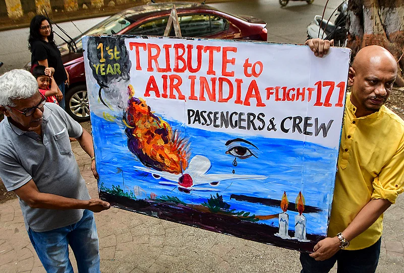 Engine failure Air India