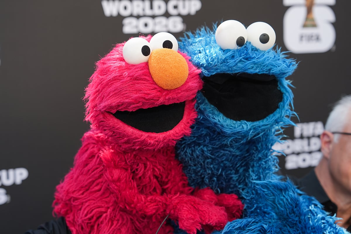 USA vs Paraguay FIFA World Cup 2026 Group D Opening Ceremony Elmo Cookie Sesame Street AP Photo