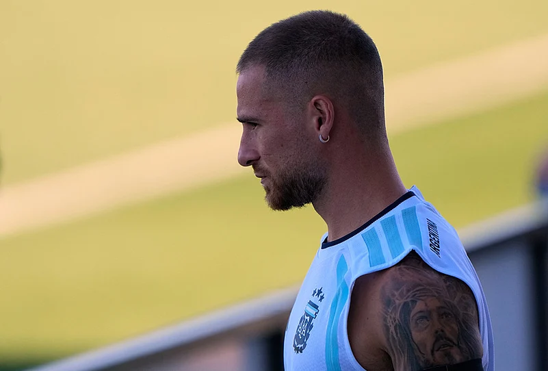 Argentina At FIFA World Cup 2026 La Albiceleste Training photos-Alexis Mac Allister