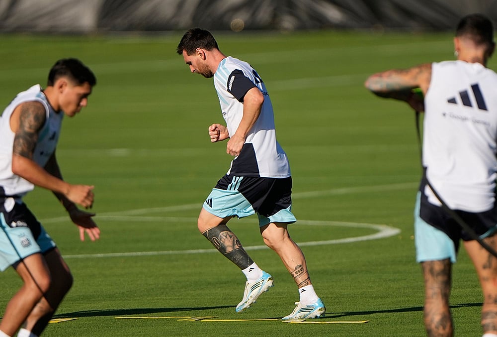 Argentina At FIFA World Cup 2026 La Albiceleste Training photos-Lionel Messi