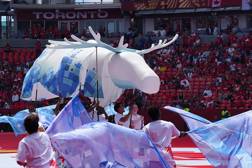 Canada Vs Bosnia-Herzegovina FIFA World Cup 2025 Group B Opening Dancers Canadian Press via AP