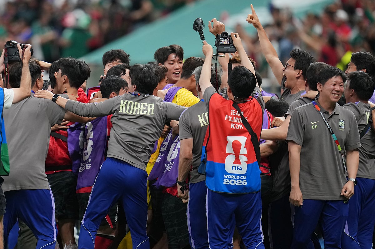 South Korea Vs Czechia FIFA World Cup 2026 Group A Win Celeb AP Photo
