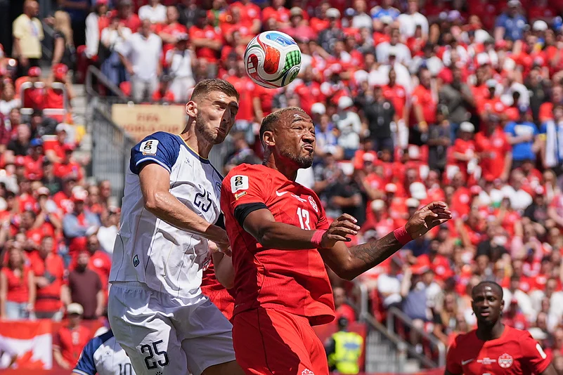 Canada Vs Bosnia-Herzegovina, FIFA World Cup 2026 Group B Derek Cornelius Jovo Lukic AP Photo