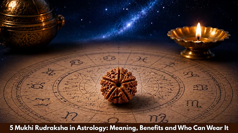 5 Mukhi Rudraksha In Astrology