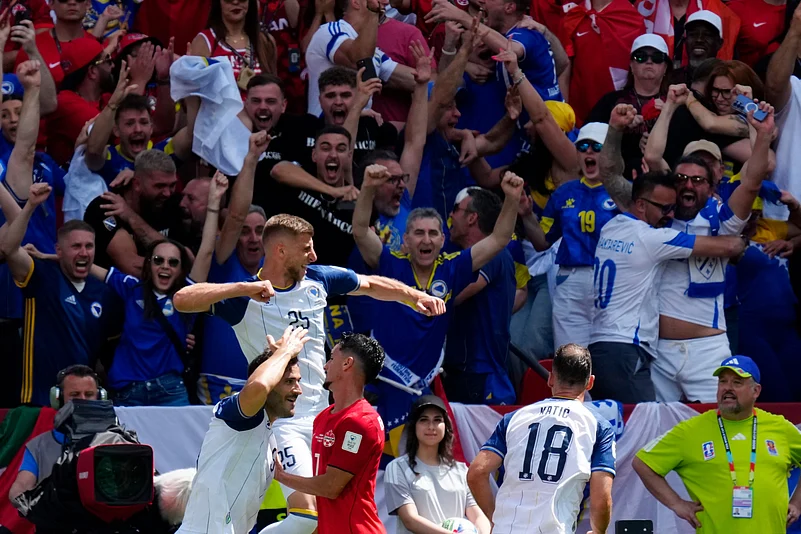 Canada Vs Bosnia-Herzegovina, FIFA World Cup 2026 Group B Jovo Lukic Celeb Canadian Press via AP