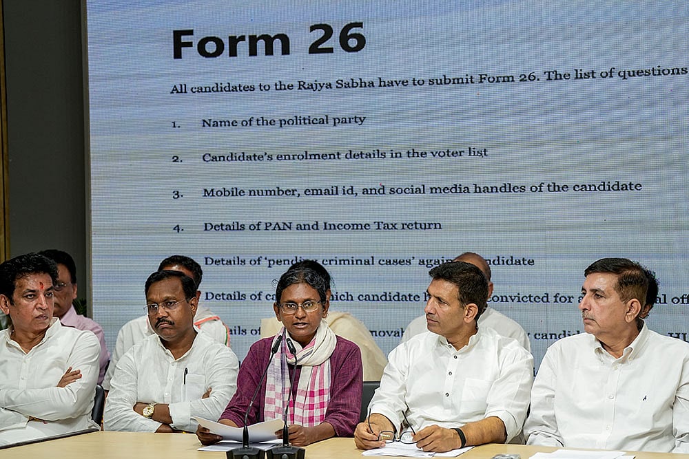 Congress party briefing