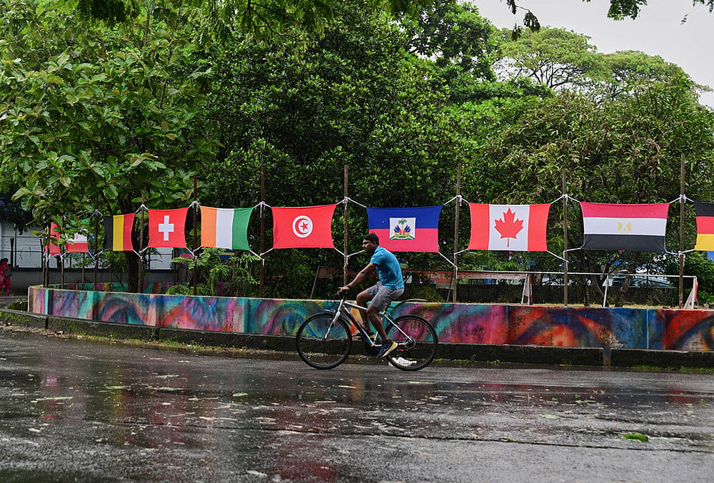 FIFA World Cup Football fans prep in Kochi