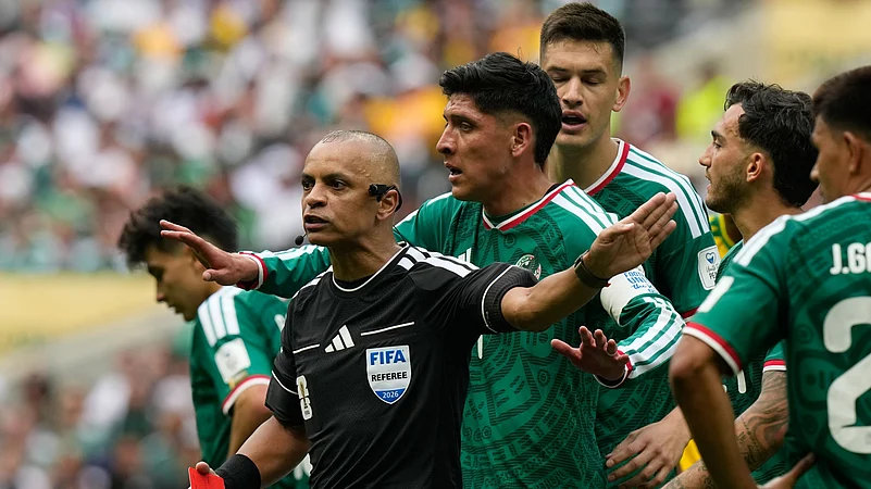 Mexico vs south Africa fifa world cup 2026 group a match referee Wilton Sampaio ap photo