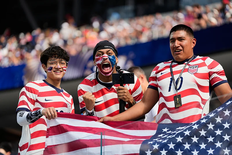 USA vs Paraguay FIFA World Cup 2026 Group D Opening Ceremony Fans Arrive AP Photo