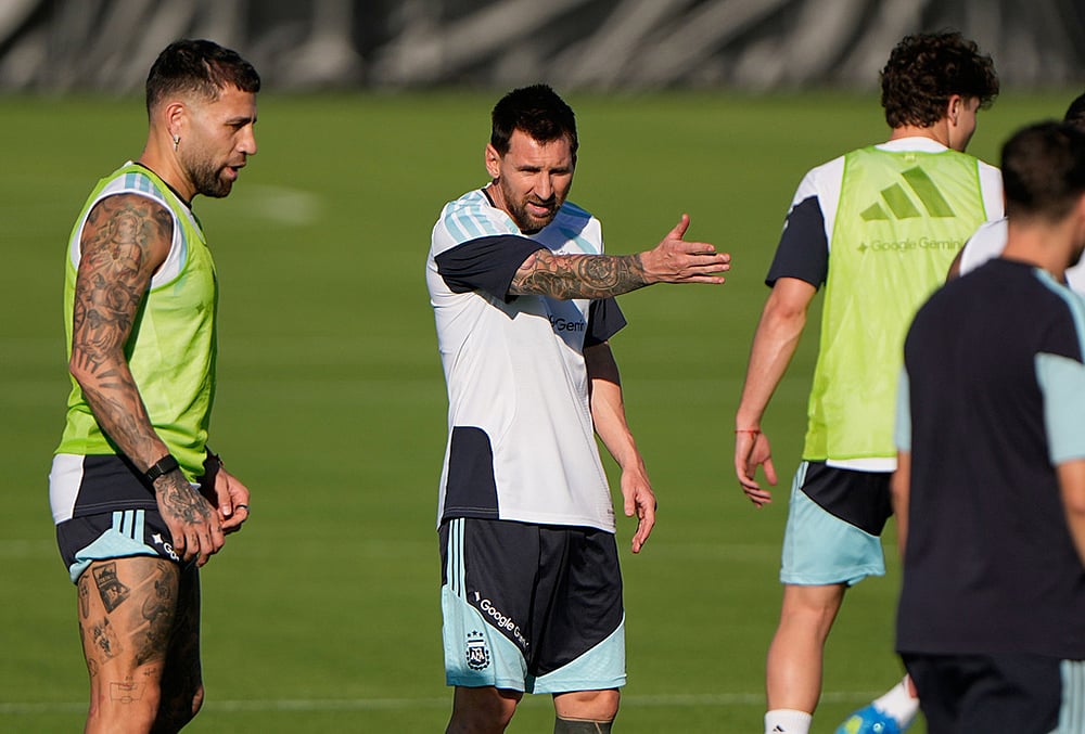 Argentina At FIFA World Cup 2026 La Albiceleste Training photos-Lionel Messi