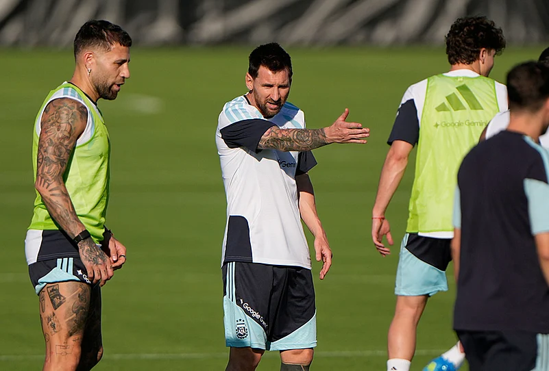 Argentina At FIFA World Cup 2026 La Albiceleste Training photos-Lionel Messi