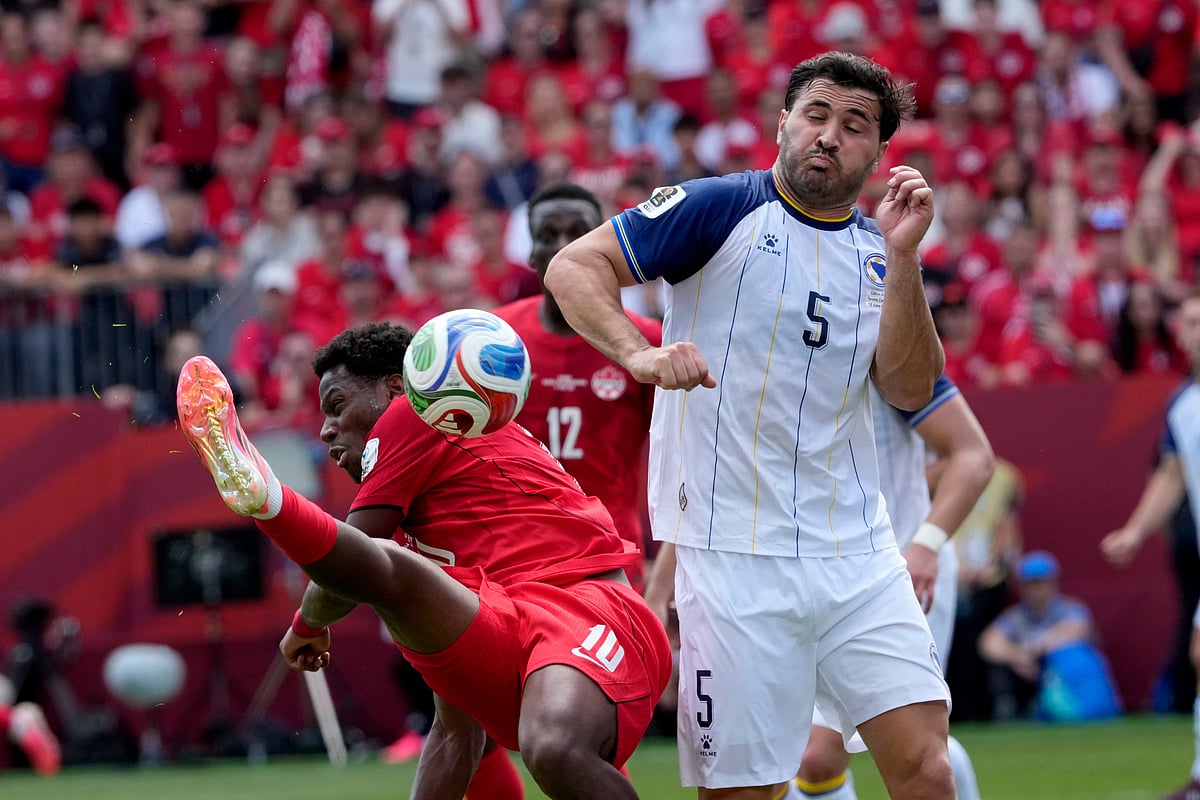 Canada Vs Bosnia, FIFA World Cup 2026 Group B Sead Kolasinac Jonathan David Canadian Press via AP